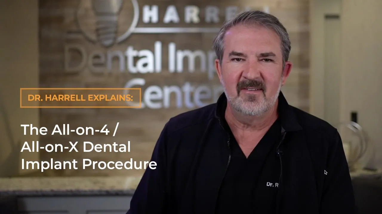 All-on-4 Dental Implants Explained — Dr. Robert L. Harrell, DDS